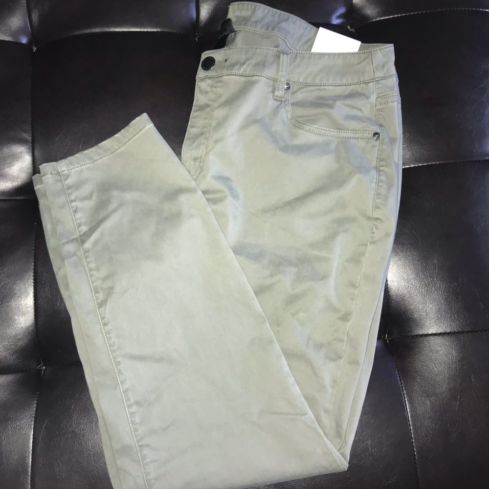 NWT Lane Bryant Sateen Skinny Ankle Pant